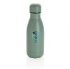 Botella de acero inoxidable al vaco de color slido 260ml