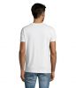 Camiseta BLANCA ajustada cuello redondo personalizable Mujer  y Hombre