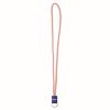 Lanyard con etiqueta de PVC de cordn en 2 tonos