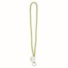 Lanyard de cordn 2 tonos con etiqueta tejida