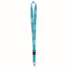 Lanyard con mosquetn metlico personalizado