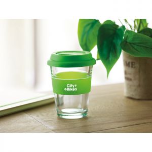 Vaso de cristal publicitario de 350 ml