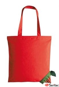 Bolsa plegable con forma de fresa