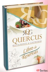 Libro reservas tapa dura personalizado