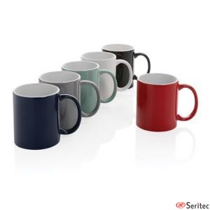 Taza personalizada  bsica de cermica