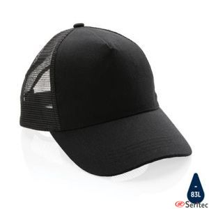 Gorra 5 paneles de algodn cepillado 190 gr personalizada