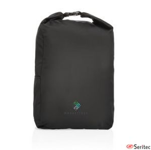 Mochila RPET bsica enrollable promocional