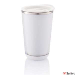 Vaso de viaje publictario