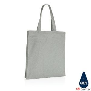 Tote promocional de algodón reciclado 145gr