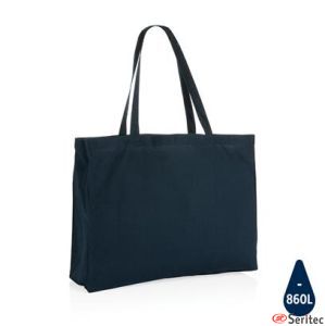 Bolsa de compra de algodn reciclado 145gr