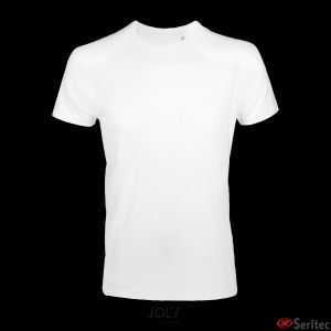 Camiseta blanca 190 grs. entallada personalizada