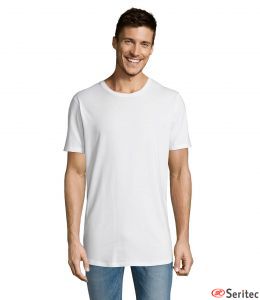 Camiseta larga de hombre personalizable