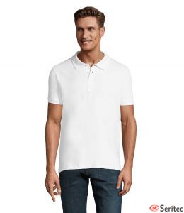 Polo algodn elastano personalizable hombre