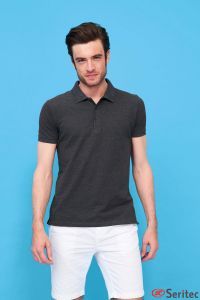 Polo algodn elastano personalizable hombre