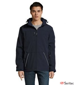 Chaqueta softshell hombre acolchada personalizable