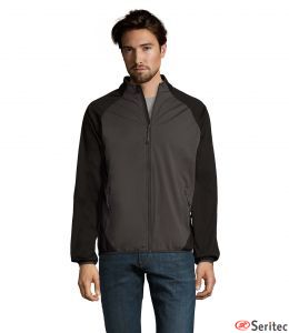 Softshell bicolor hombre personalizada