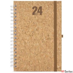 Agenda de corcho ecolgica personalizada