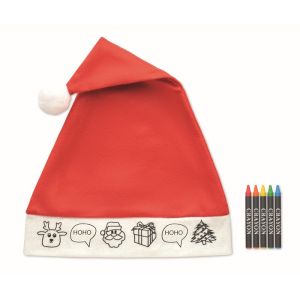 Gorro de papa noel para nios personalizado