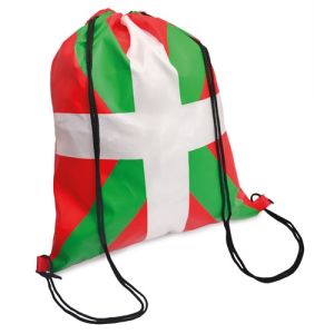 Bolsa mochila bandera País Vasco personalizada