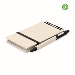 Libreta de cartn reciclado A6 personalizada