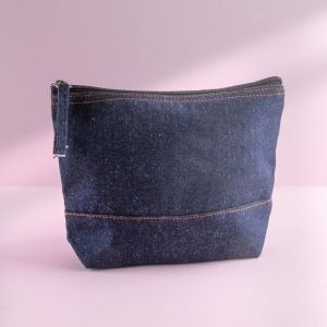 Neceser denim reciclado personalizado