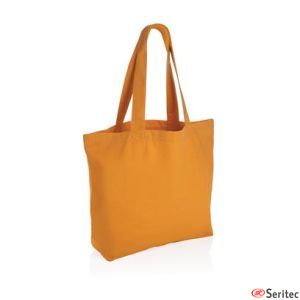 Bolsa compra con bolsillo interior personalizada