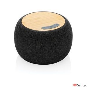 Altavoz de bambú de 5w reciclado personalizado