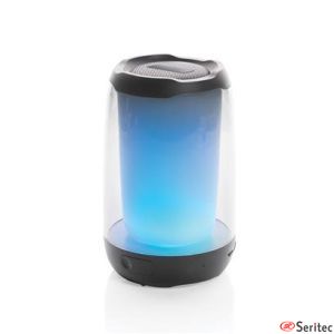 Altavoz reciclado 5w con luces led personalizado