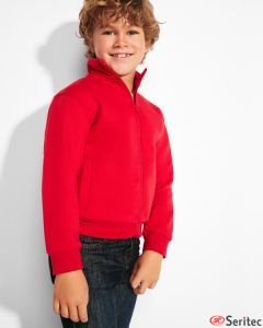 Sudadera niño de cuello alto personalizada