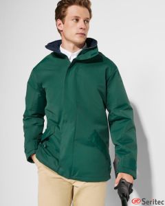 Parka impermeable de hombre personalizada