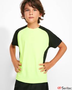 Camiseta técnica para niño transpirable personalizada