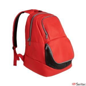 Mochila deportiva con diseño ergonómico personalizada