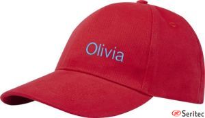 Gorra reciclada de 6 paneles personalizada