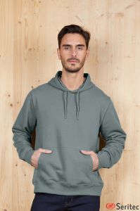 Sudadera hombre con capucha personalizada