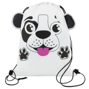 Mochila de cuerdas forma perro personalizada