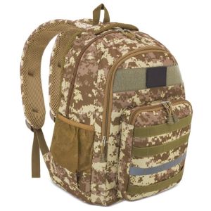 Mochila de camuflaje personalizable