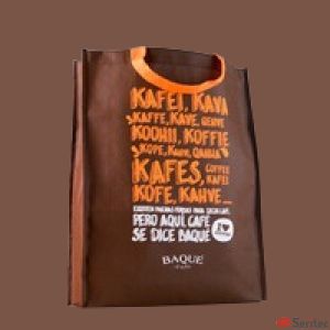 Bolsa de compra horizontal personalizada