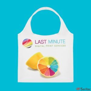 Bolsa de compra horizontal personalizada