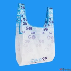 Bolsa de compra horizontal personalizada