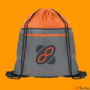 Mochila de cuerdas de polister personalizada