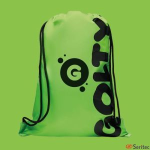 Mochila de cuerdas de poliéster personalizada