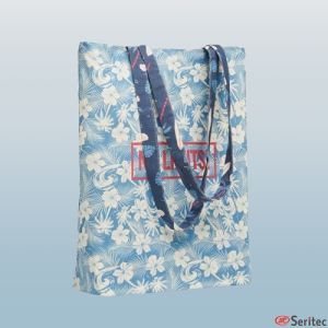 Bolsa plegable de algodn personalizada