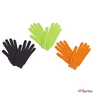 Guantes de poliester