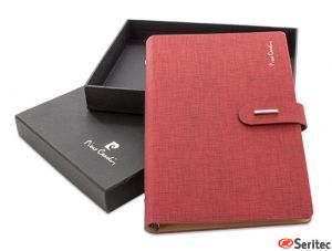 Agendas publicitarias de anillas Pierre Cardin