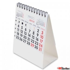 Calendario Sobremesa 14x11 cm. Personalizado