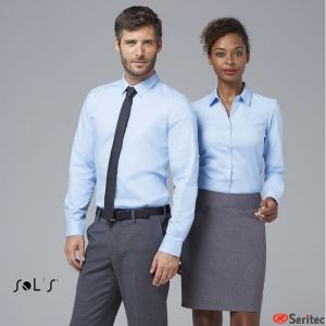 Camisa Stretch Personalizable para Mujer y Hombre Manga Larga