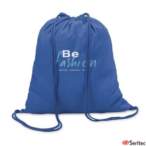 Mochila algodn 100 gr/m2  personalizable