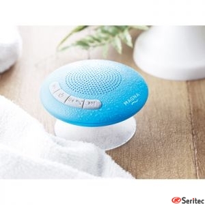 Altavoz de baño publicitario Bluetooth con ventosa