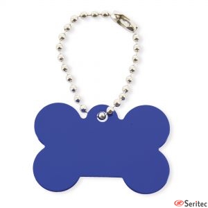 Llavero hueso para collar personalizado