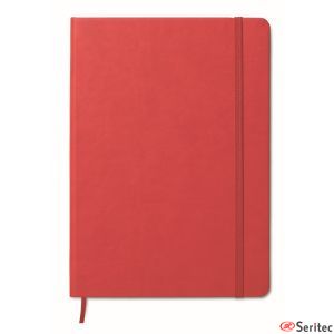 Libreta A5 de poli piel personalizada